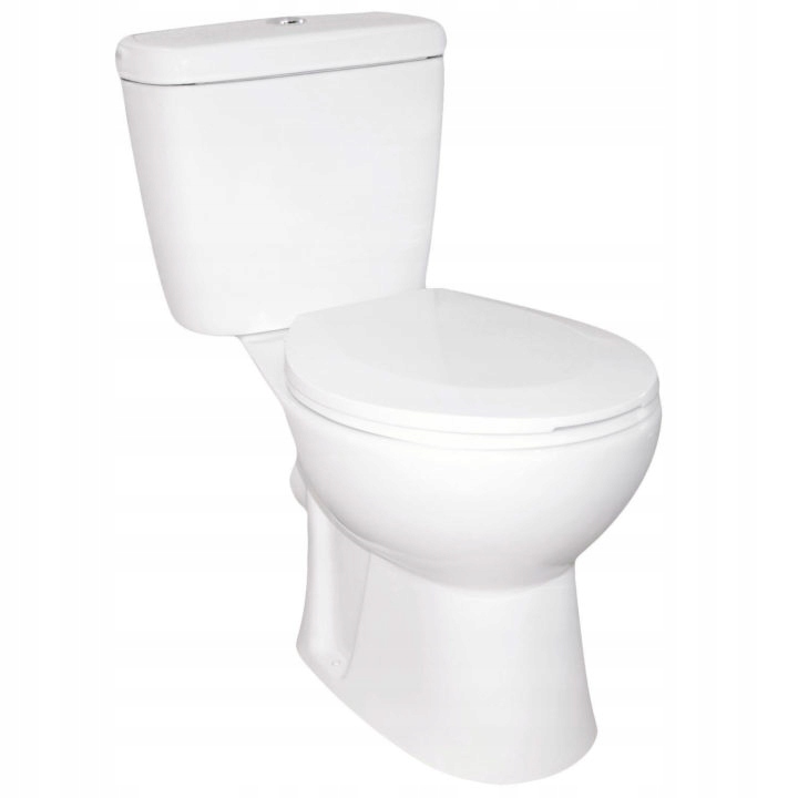 WC kombi - Kompaktné toalety bez toalety, odtok úrovne, doska