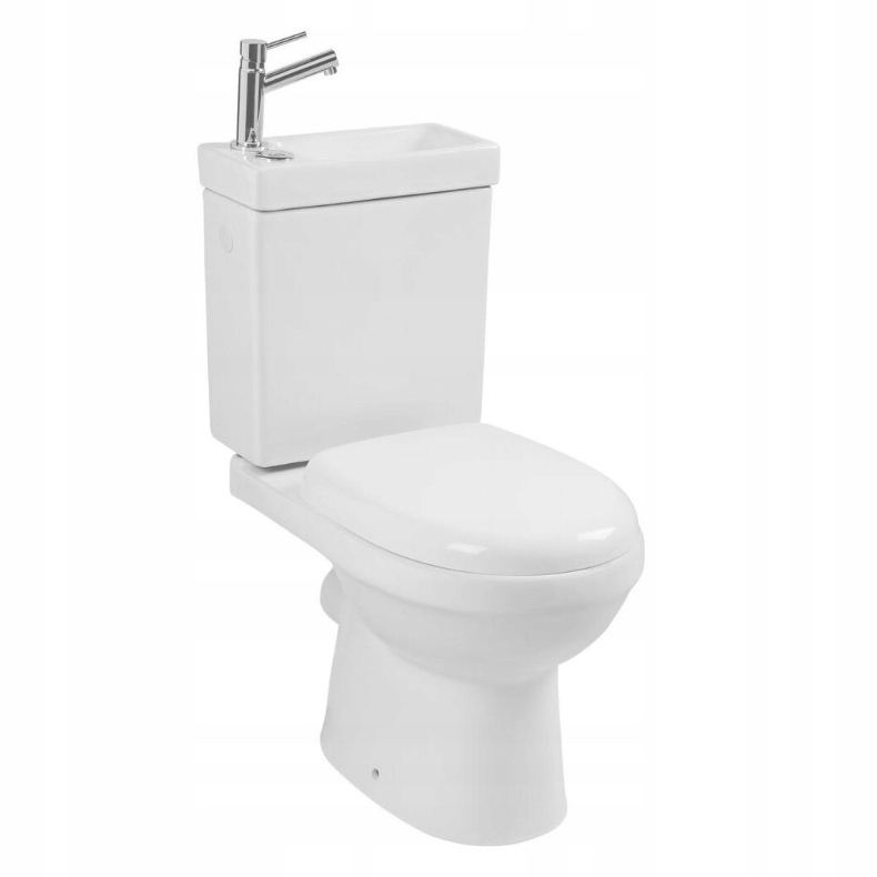 WC misa - Toaleta kompaktná s umývadlom