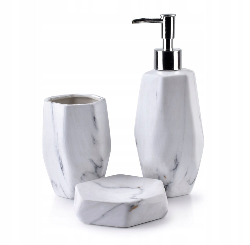 Kúpeľnový organizér -  Kúpeľňa Set Soap DispenSer Cup