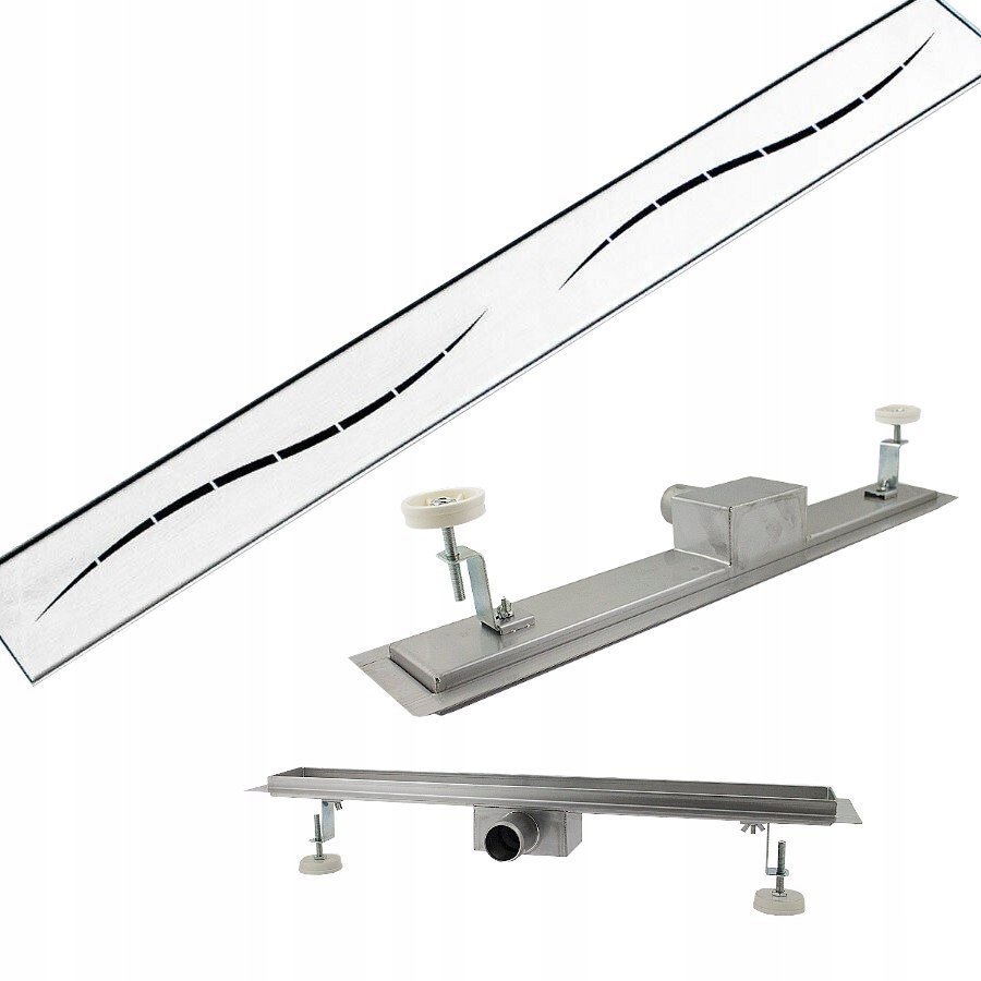 Sprchový žľab - Lineárne vložka 70 cm odtok z 7,5 cm pravidla sifón