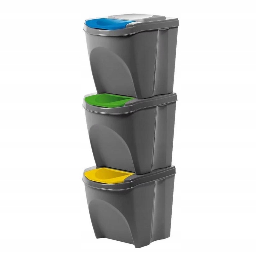 Odpadkový kôš do kúpelne -  Hailo 0704-042 Solid Pedal Bin S s pozinkovaným