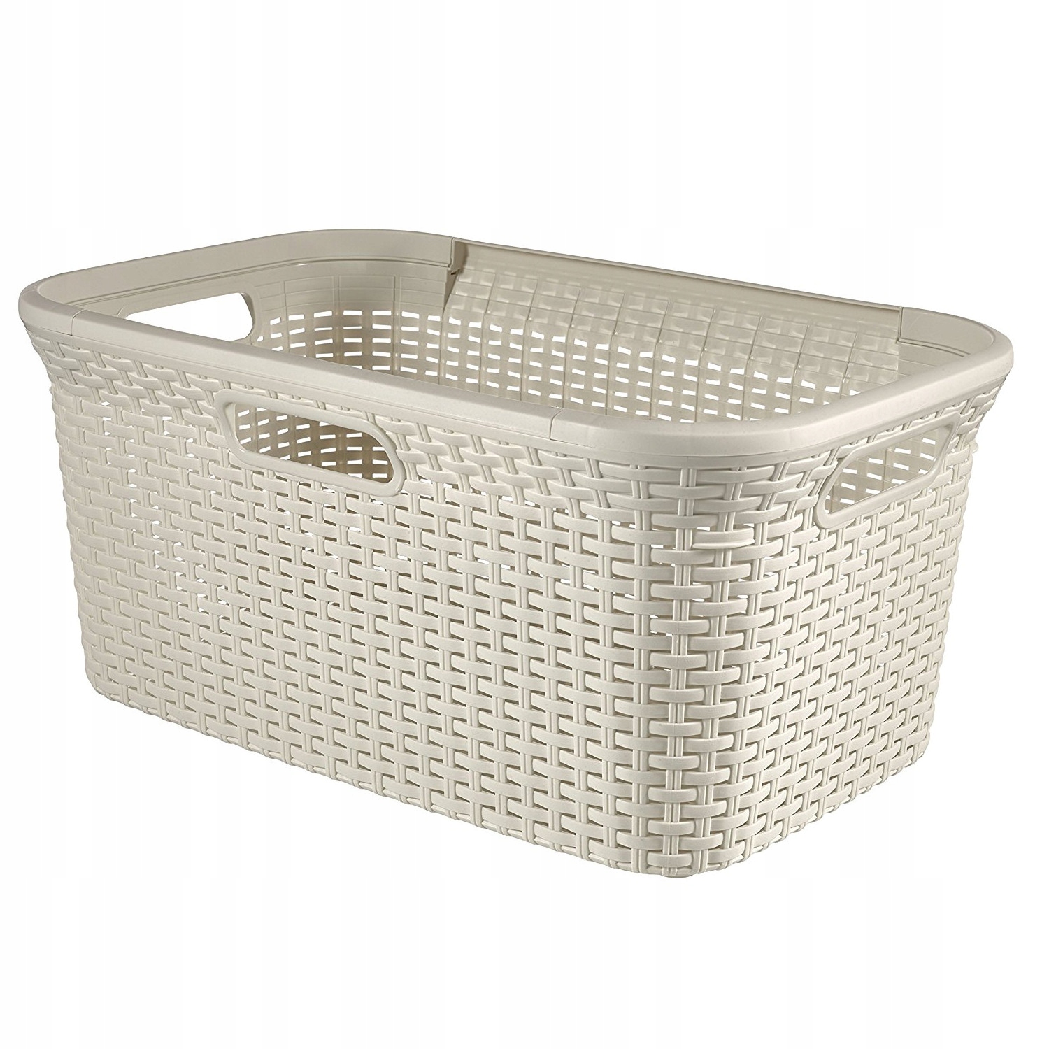 Kôš na bielizeň -  Magla Curver Natural Style 45L Cream Basket
