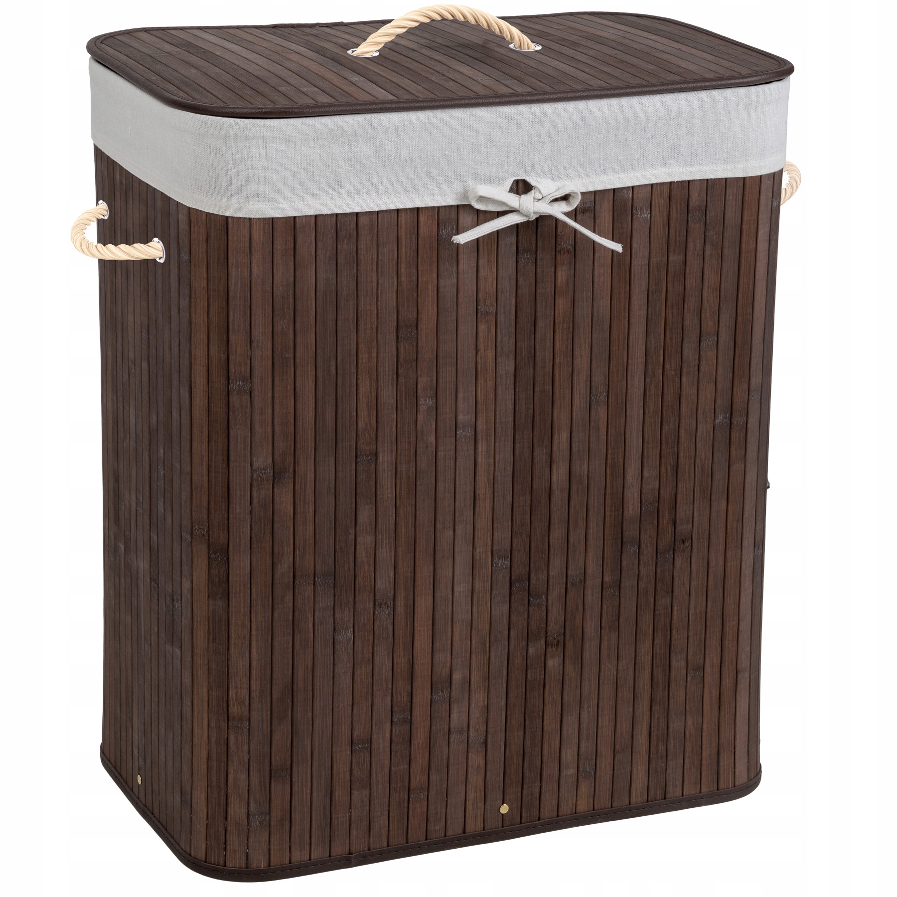Kôš na bielizeň - Bielizeň kôš Umývanie 100L Bamboo Brown 401833