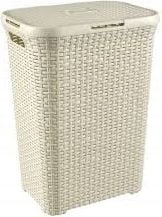 Kôš na bielizeň -  Wash Basket Natural Style 60L Cream (46797)