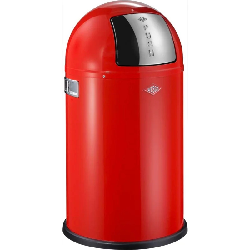 Odpadkový kôš do kúpelne -  Odpadkový kôš červený 50l Pushboy Wesco