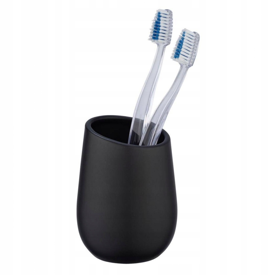 Kúpeľnový organizér -  Badi Black Brush Cup