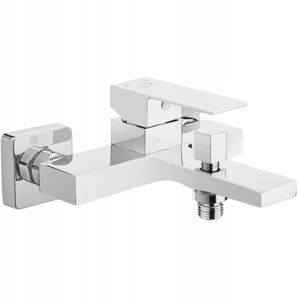 Vaňová batéria - LAVE Wall Bath kvadrátu BLQ_010D