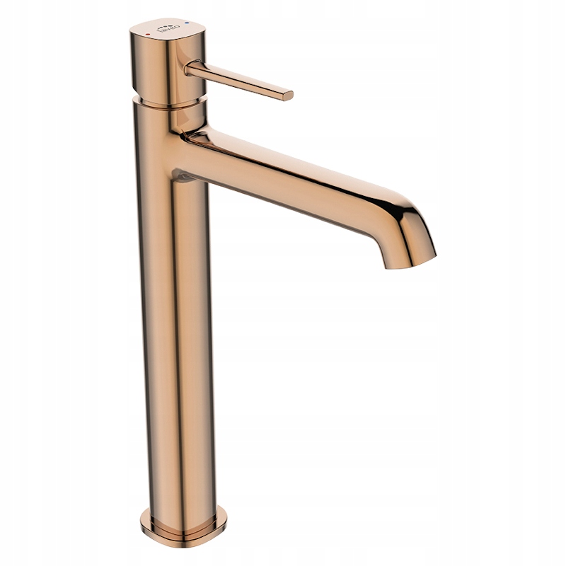 Vodovodná umyvadlová batéria - Laveo Polla Washbasin Faucet High Pink Gold