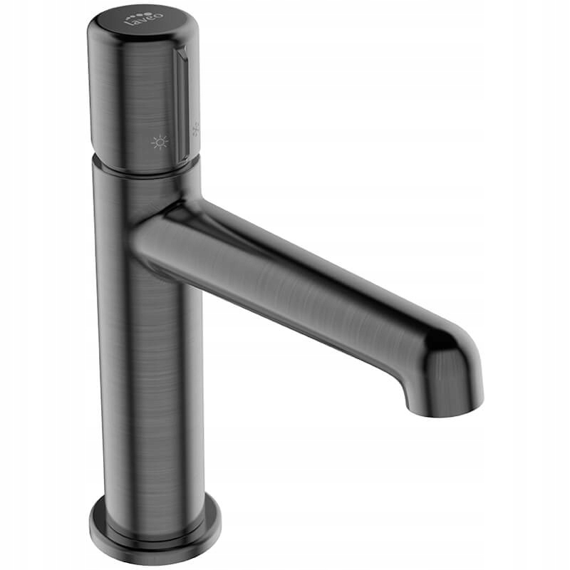Vodovodná umyvadlová batéria - Laveo Pretto Bao 922d Graphit Washbasin faucet