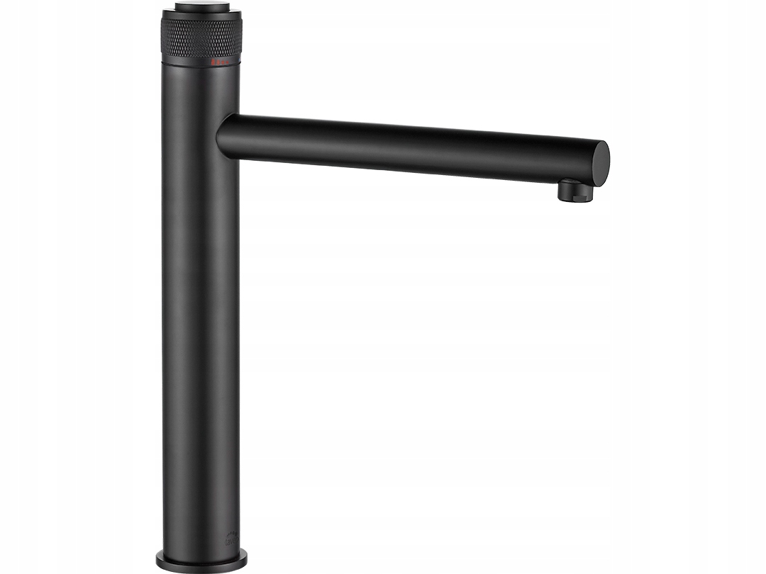 Vodovodná umyvadlová batéria - Laveo Volumo Bav 72. Čierny faucet Washbasin