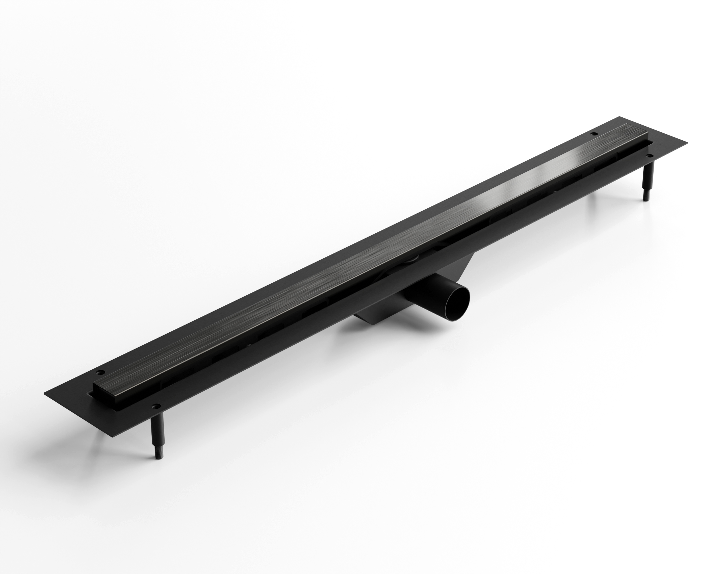 Sprchový žľab odtok - Lambro Nero Black Mat Liner Odtok 70