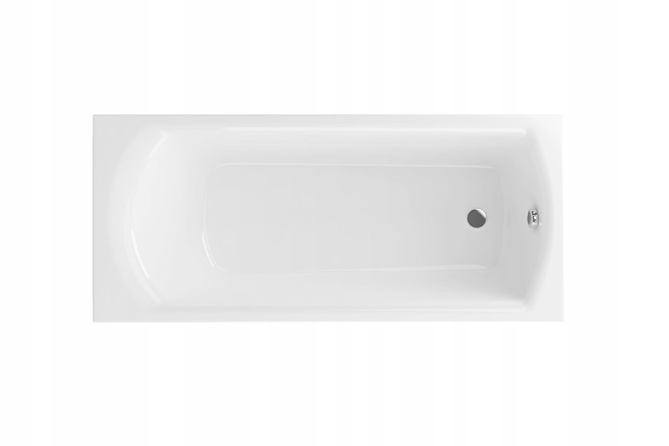 Vaňa - LAMIA Vaňa 160x75 Biela Slim