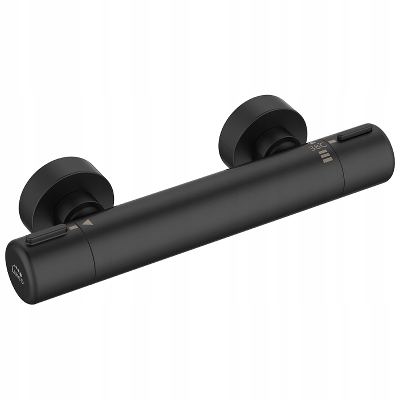 Vaňová batéria - LAVE Pretty Bao 74td Black Termostatická batéria
