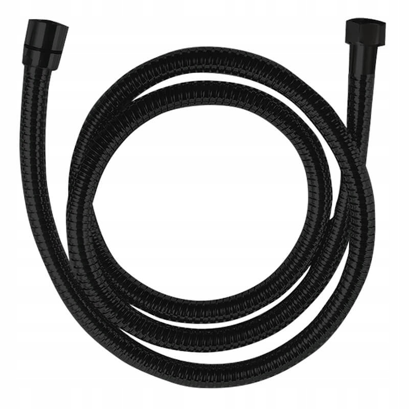Sprchová hadica - Laveo Stretch Hose Arno 1,5 m čierna