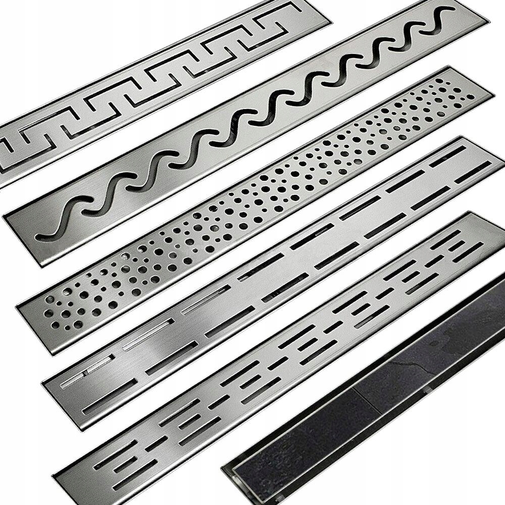 Sprchový žľab - Lineárny sprchovací odtok 120cm rôzne vzory