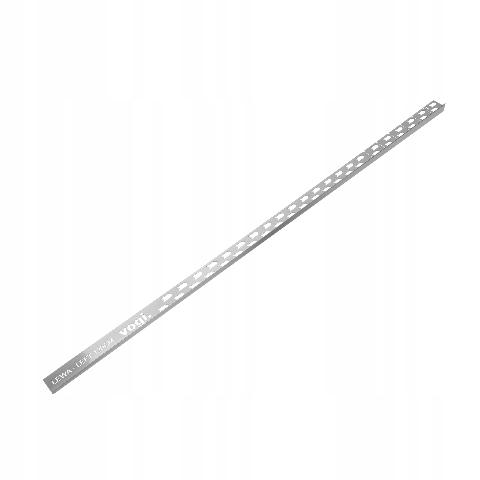 Sprchový žľab odtok - Spodná bielizeň Vogi opustila Inox - 120 cm