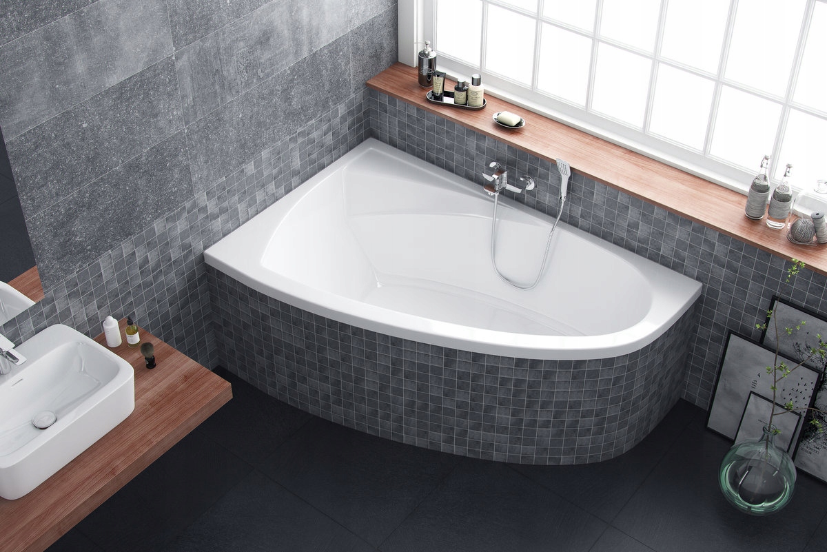 Vaňa - Łódź Wanna Aquaria Comfort 160x100 ľavý Excellent