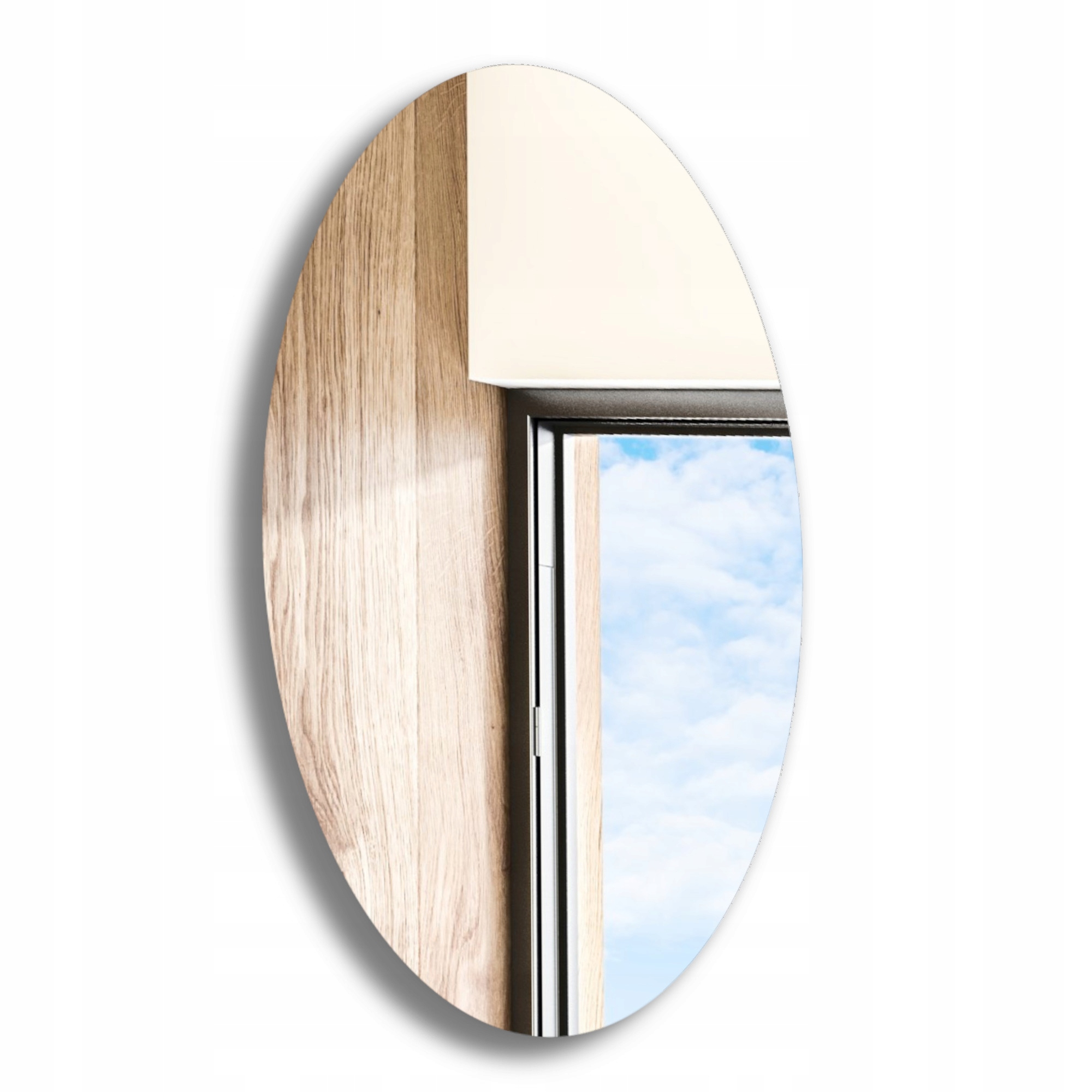 Štýlové zrkadlo Ellipse 100x50 Wall, kúpeľňa