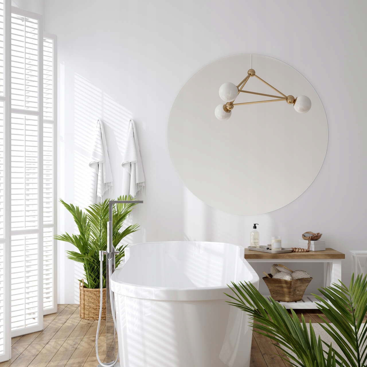 Circulo Round Mirror 100x100 cm 4 mm
