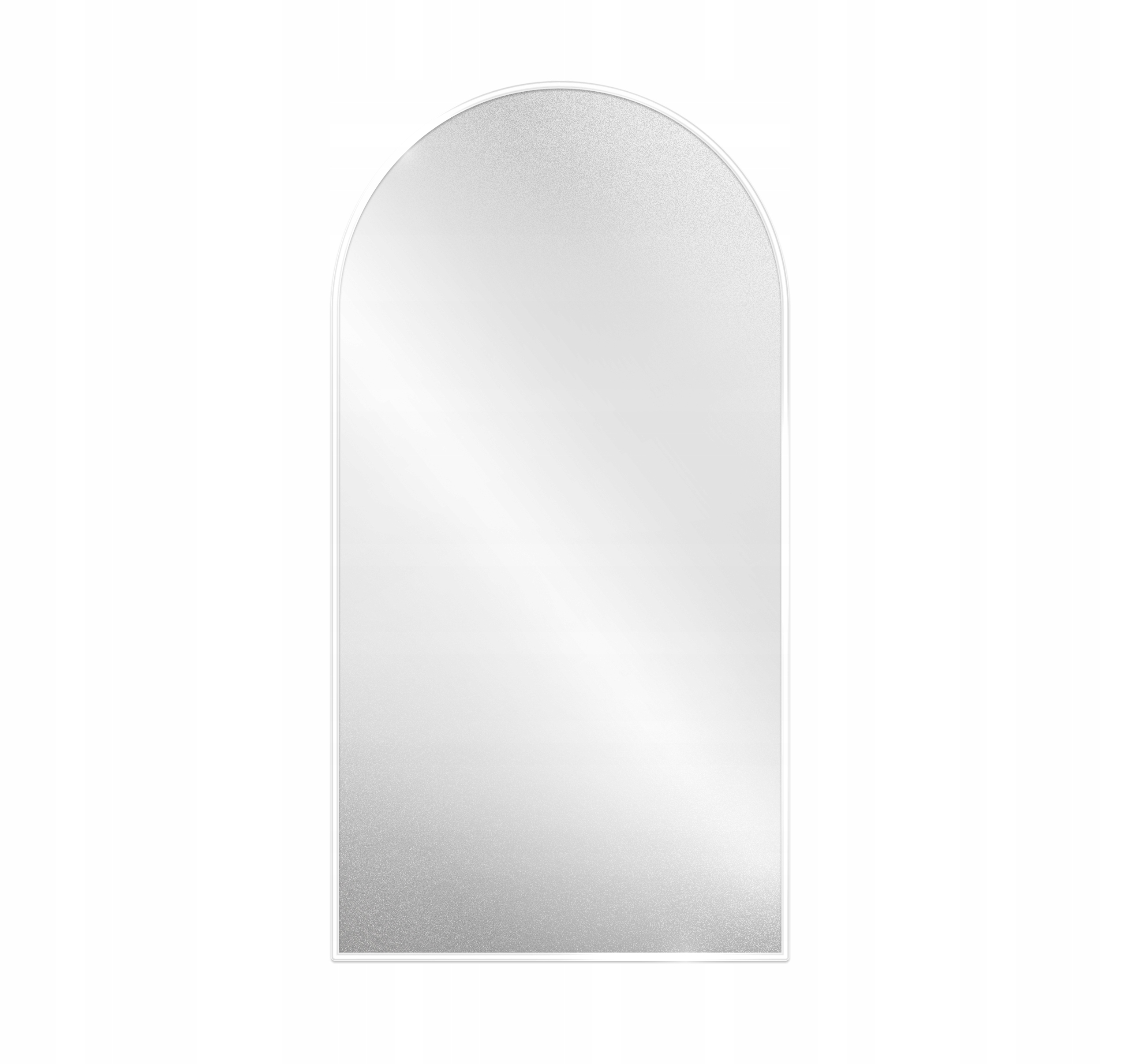 Polo -white zrkadlo v rámci bieleho MDF Domi 50x90 rámu