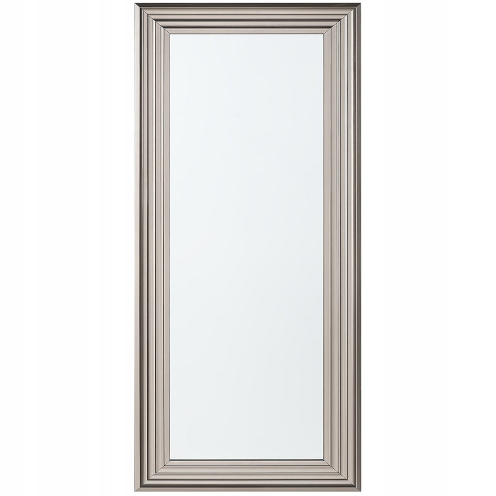 Nástenné zrkadlo 50 x 130 cm strieborný chatain