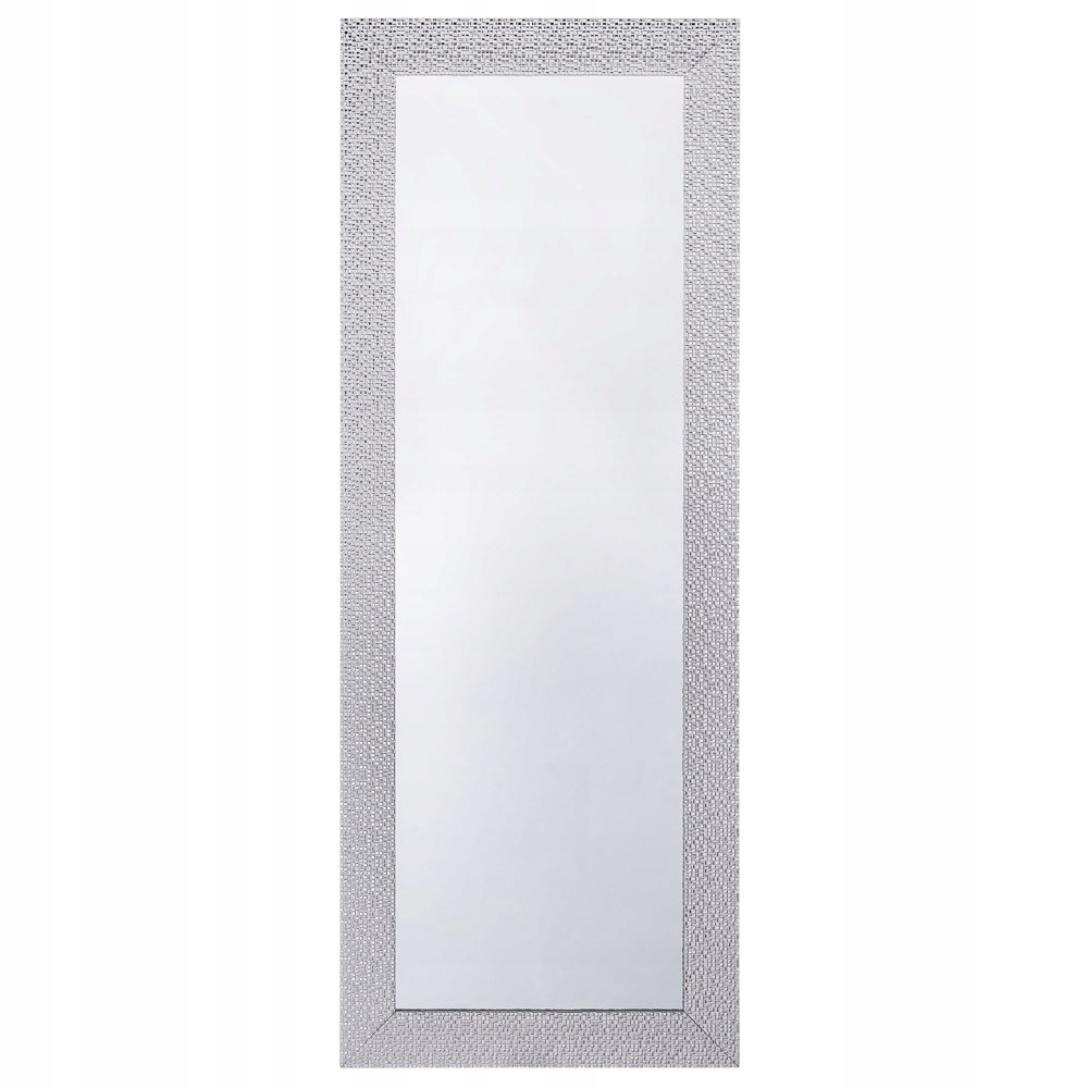 Nástenné zrkadlo 50 x 130 cm strieborné mervent