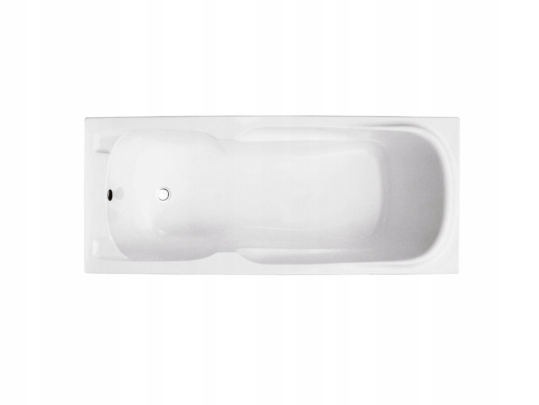 Vaňa - Besco Goya A-Line Wanny Wollnost 160 cm maska Chrome