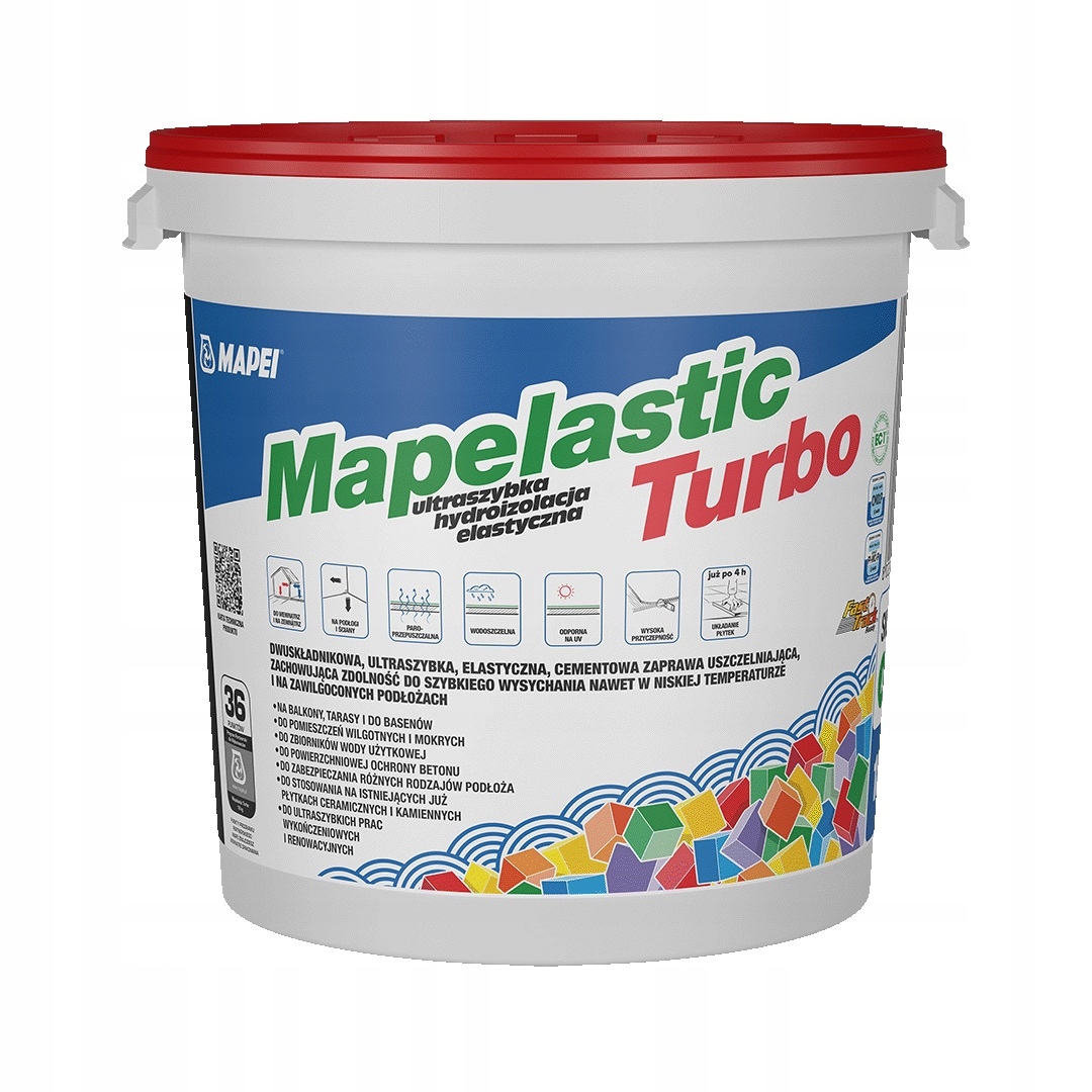 Mapei Mapelastic Turbo Izolácia (A+B) 18 kg.