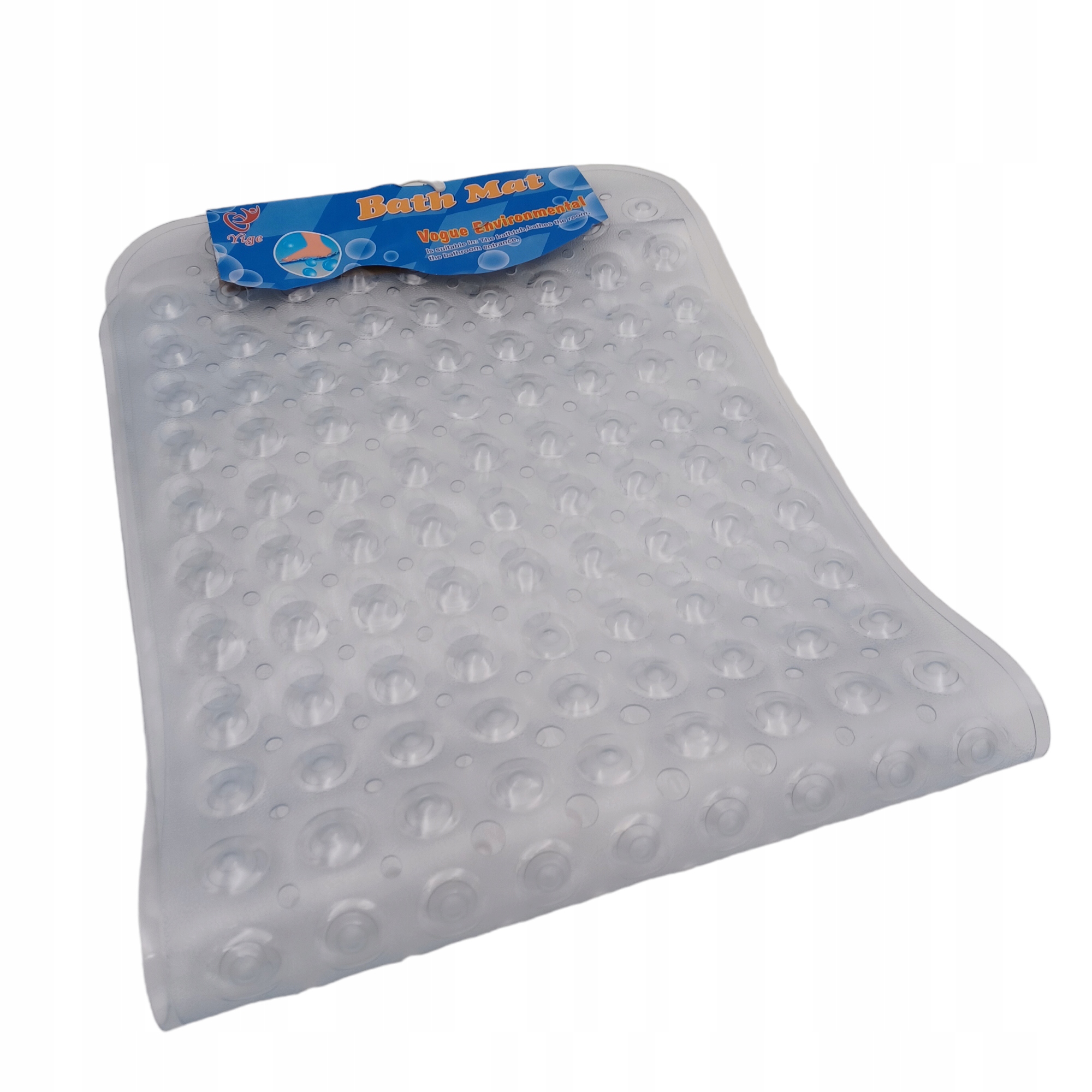 Protišmyková kúpeľňová podložka - Non -slip rohož pre vaňu dlhá sprcha 102 cm