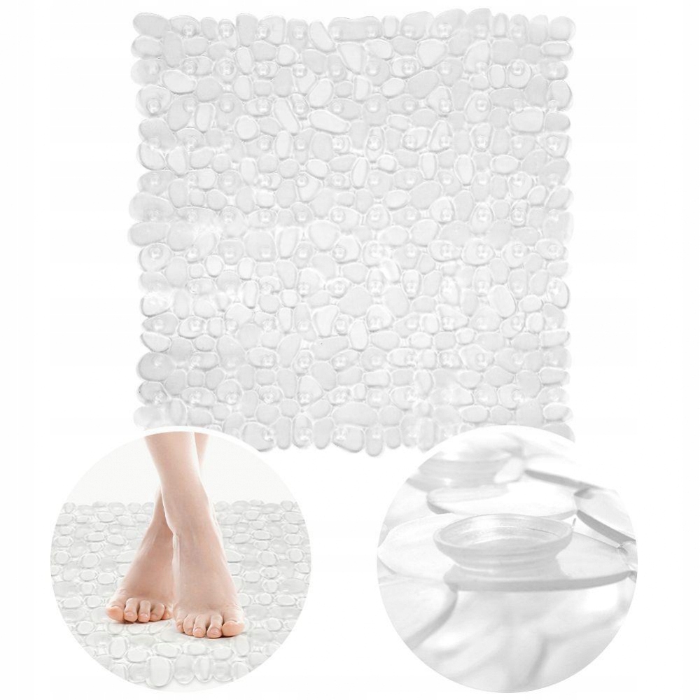 Protišmyková kúpeľňová podložka - Anti -slip rohož pre sprchu 52 x 52 cm