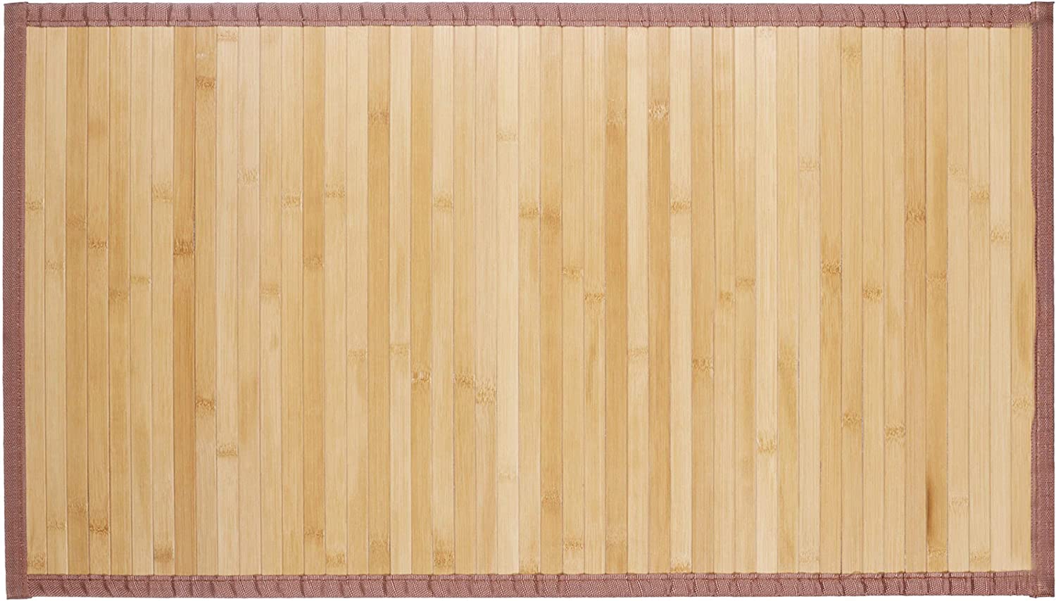 Protišmyková kúpeľňová podložka - Bambusová podložka pre kúpeľňu non -slip 80*45