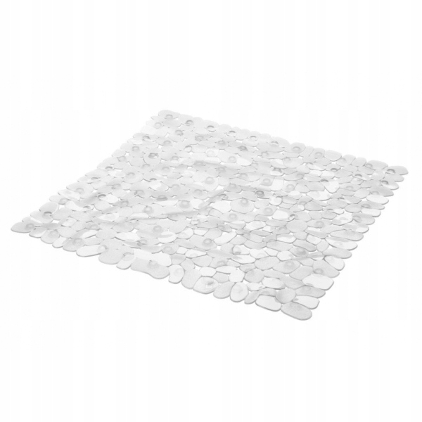 WC misa - Kúpeľňa rohož 50x50 Carmen Transparent