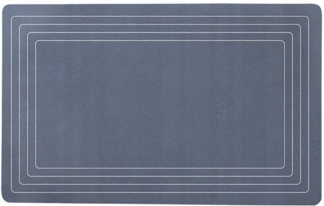 Kúpelňová predložka - Boho kúpeľňa koberec s okrajmi žltý 50x80 cm