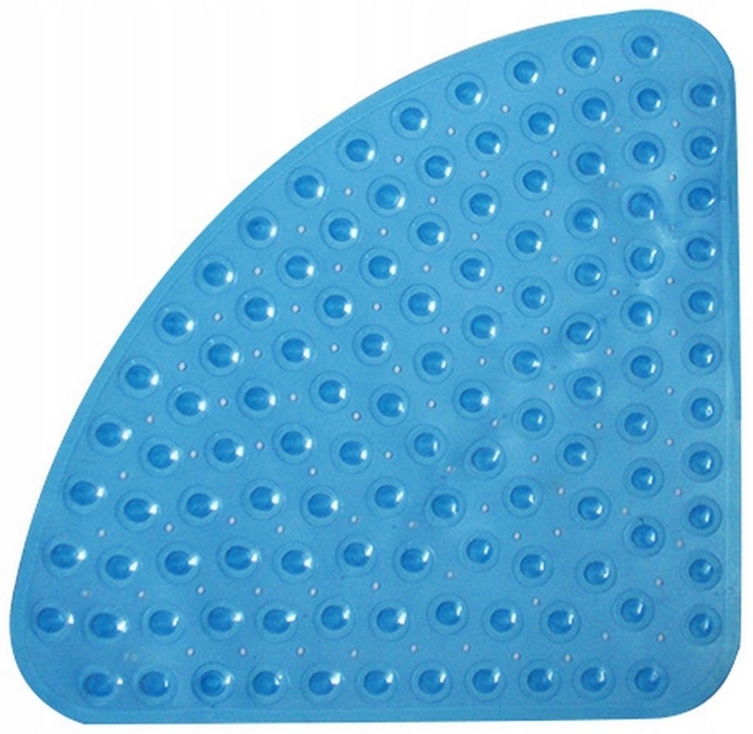 Protišmyková kúpeľňová podložka - AWD 54x54 Blue non -slip kúpeľňa rohože