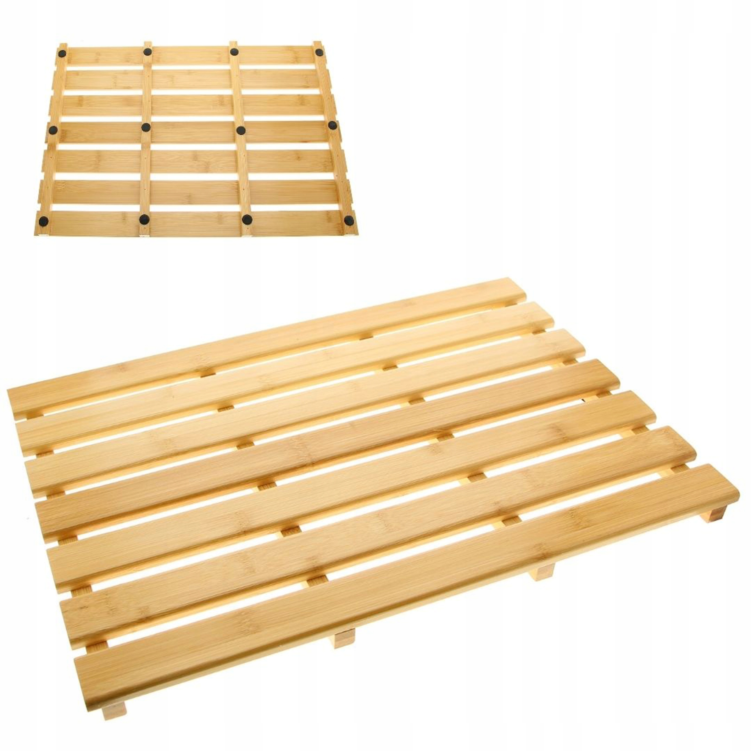 Protišmyková kúpeľňová podložka - Non -slip Mat 69x38 cm šedá sacia pohár