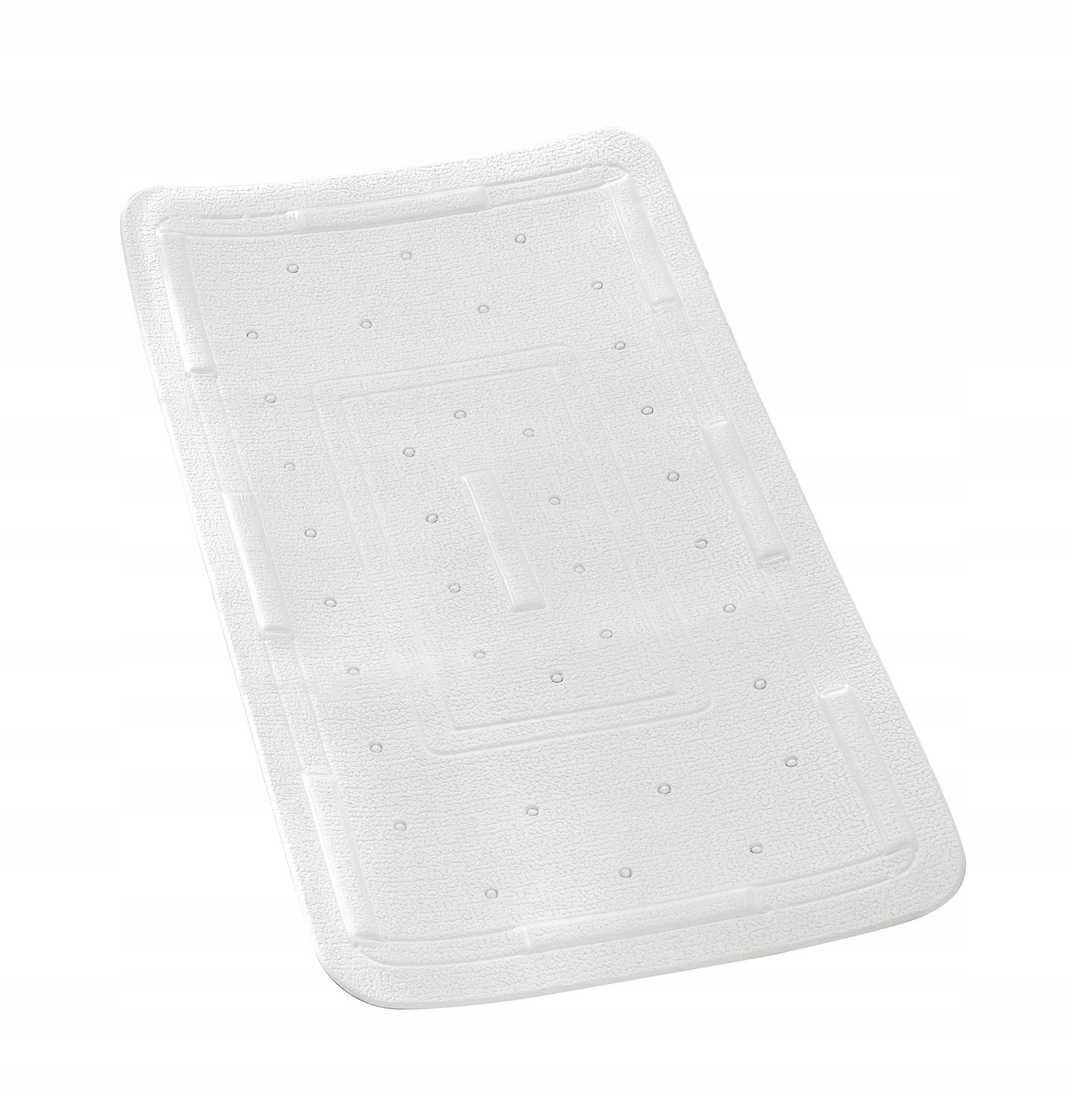 Protišmyková kúpeľňová podložka - Podložka do vane anti -slip biela 90 x 36,5 cm