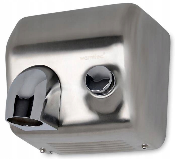 Sušič rúk - Kovový sušič rukou warmtec Barrelflow Push