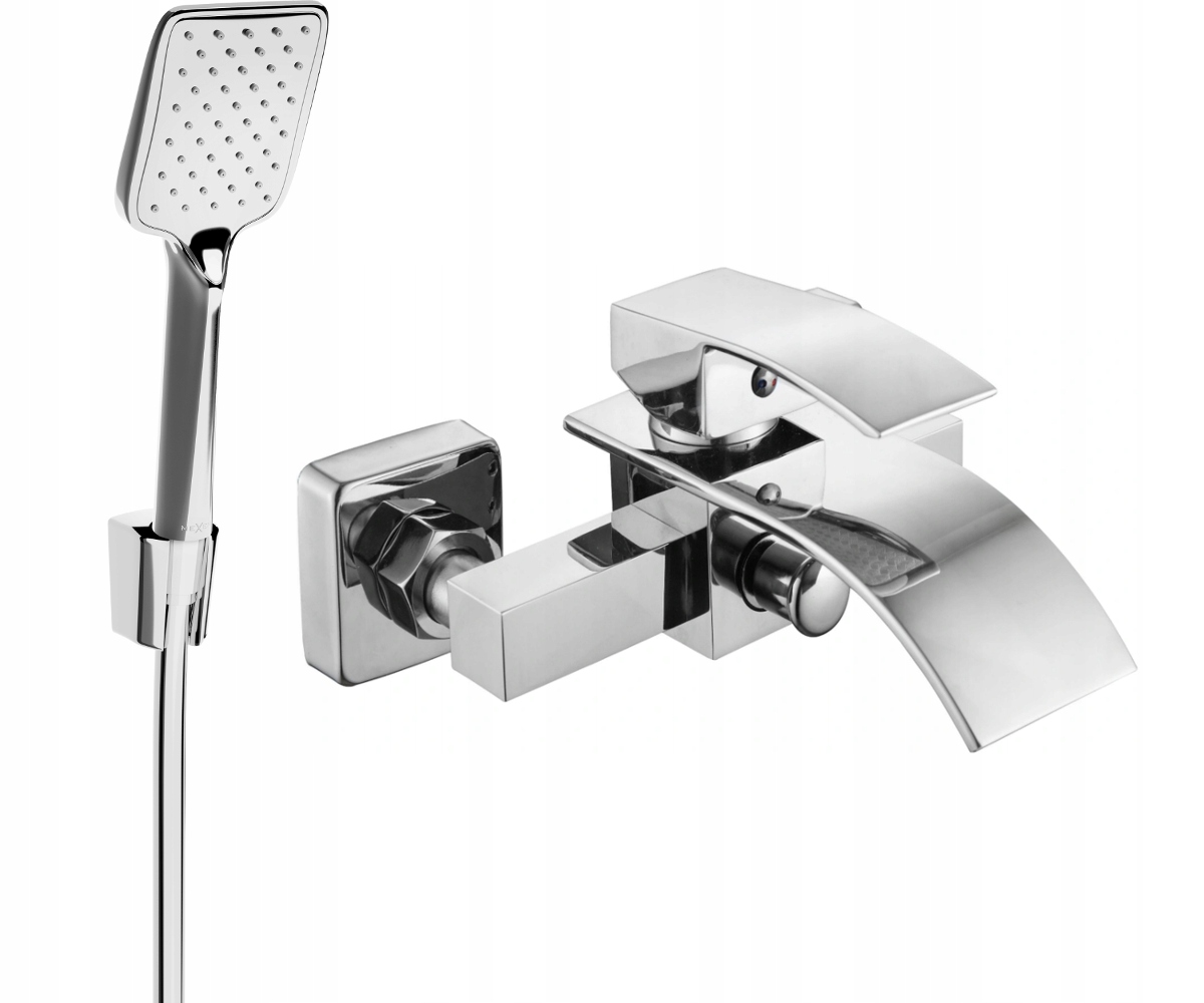 Vaňová batéria - Mexen Aries Bath Battery Kit R62 Chrome