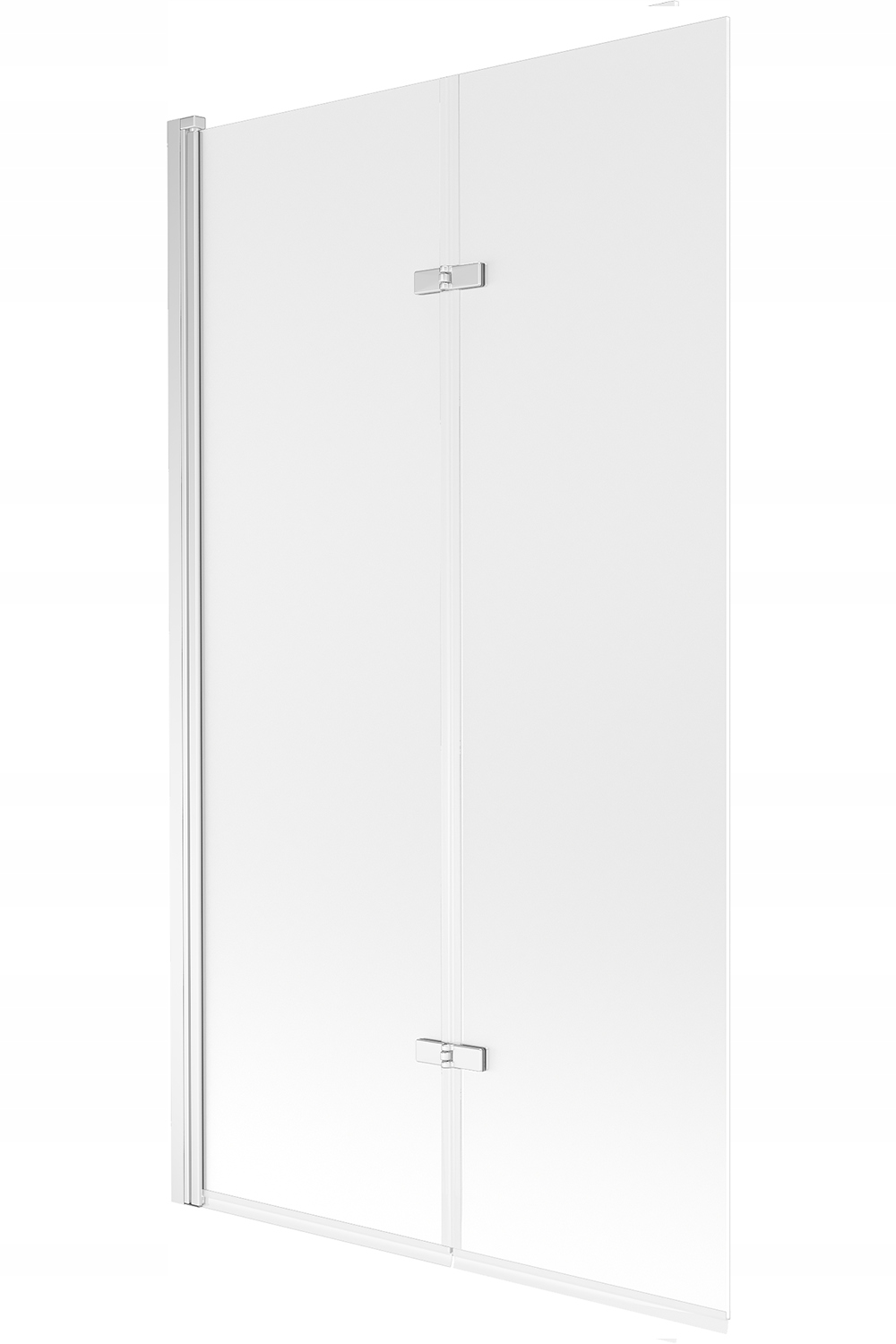Vaňová zástena - Mexen Castor Nawanne Screen 2-S 100 cm Chrome
