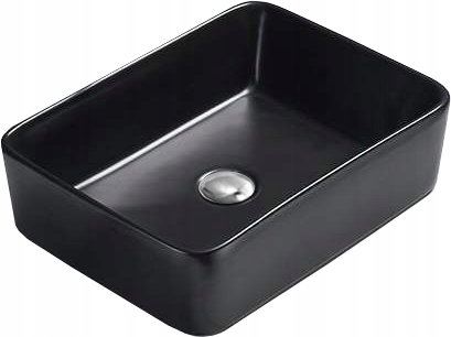 Umývadlo - MEXEN CATIA WASHBASIN 48 x 37 Čierna rohožka