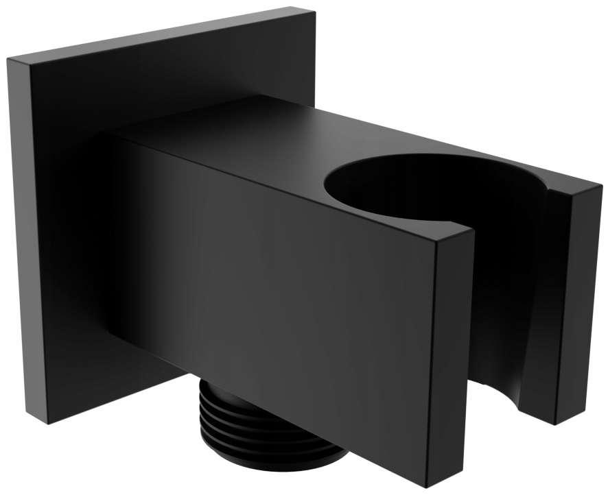 Sprchová súprava - Mexen Cube Angle Connection Brass Land Black