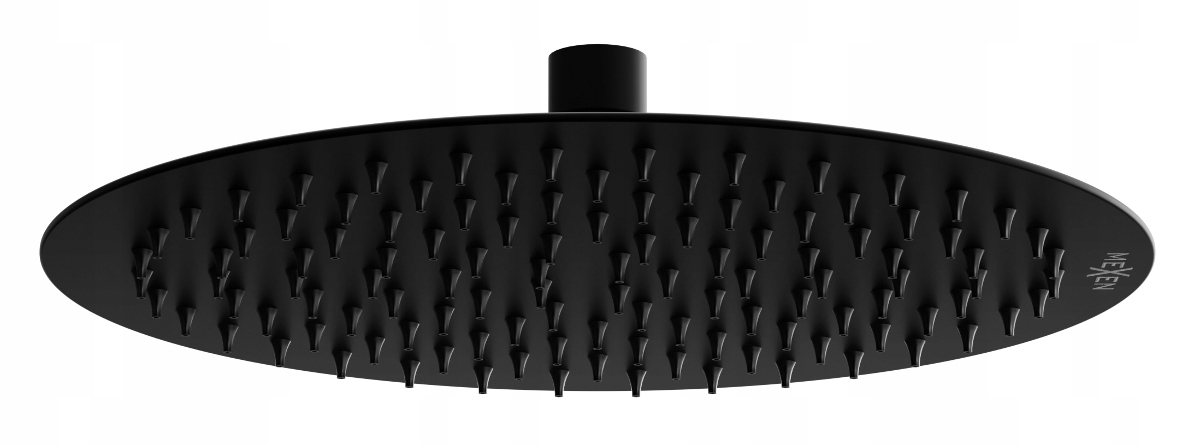 Sprchová súprava - Mexen SLIM pláštenka 25 cm čierna