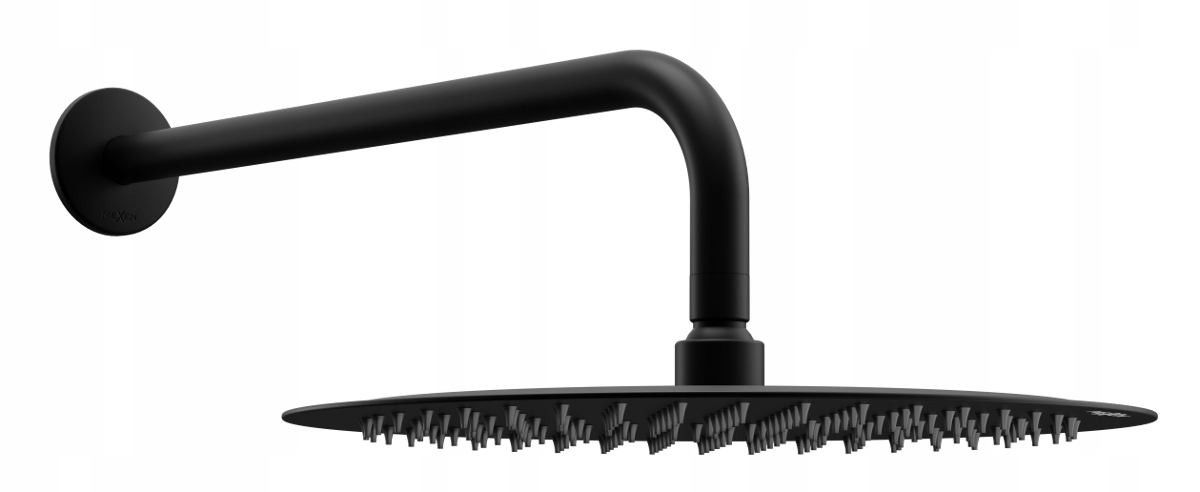 Sprchová súprava - MEXEN dažďových zrážok SLIM KOLO 25 cm STICK BLACK