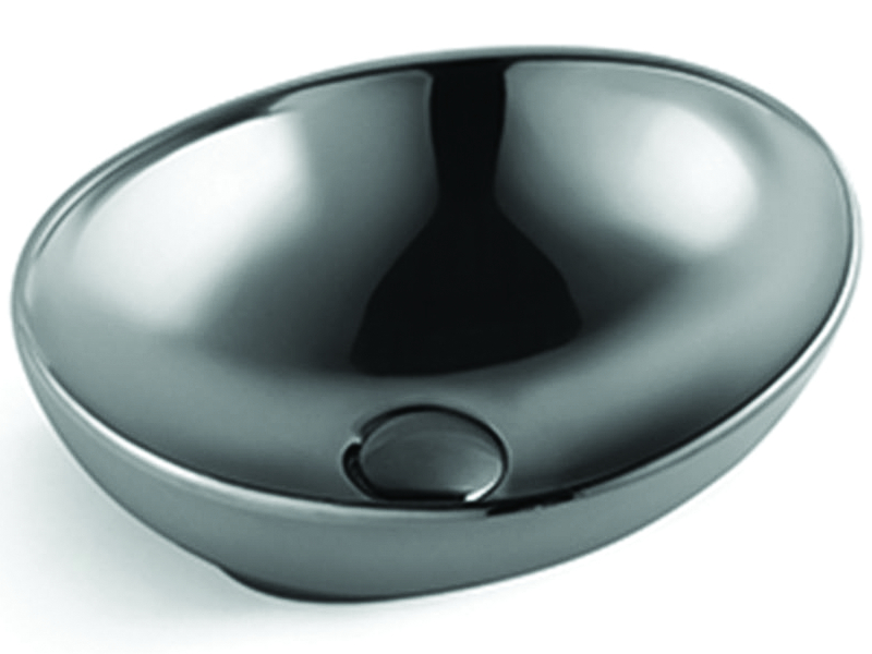 Umývadlo - MEXEN ELZA WASHBASIN 40 cm striebro