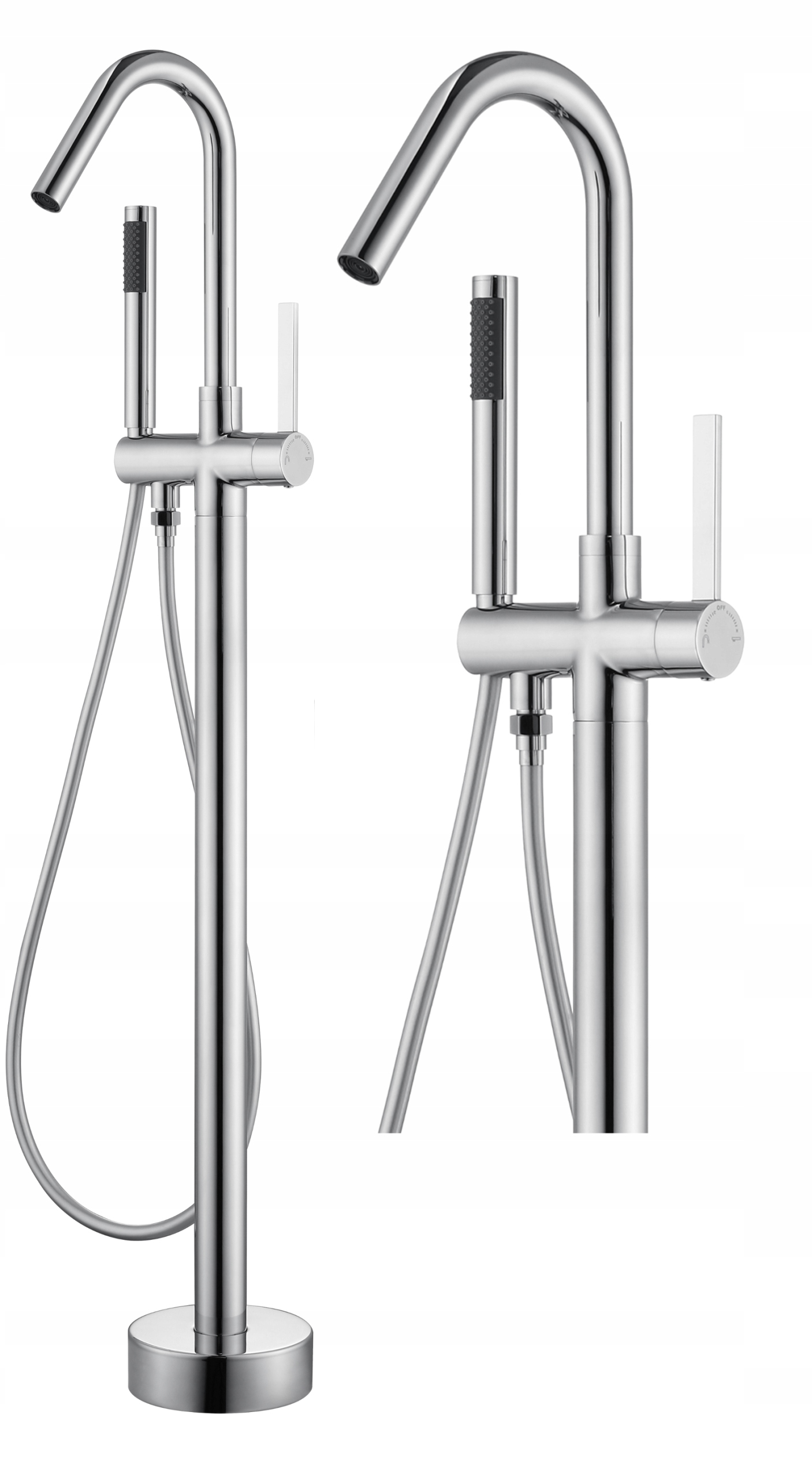 Vaňová batéria - MEXEN GAJA FRYAPTION BATH BATTERY CHROME