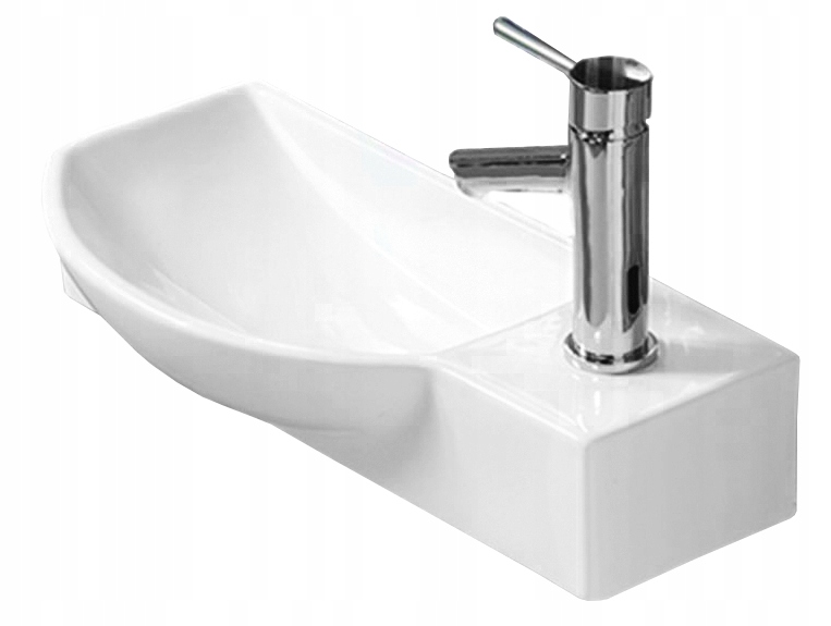 Umývadlo - Mexen Hugo Wall Basin 50x24 stena vľavo