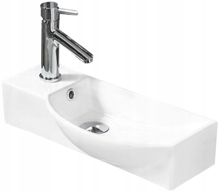 Umývadlo - Mexen Hugo Wall Basin 50x24 stena vpravo