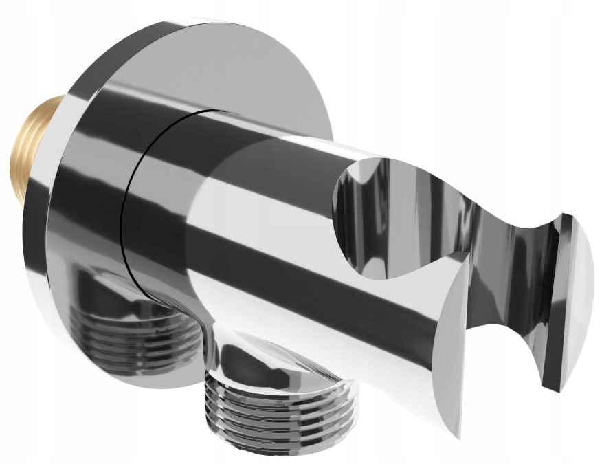 Sprchová súprava - Mexen Kai Angle Connection Brass Holder Chrome