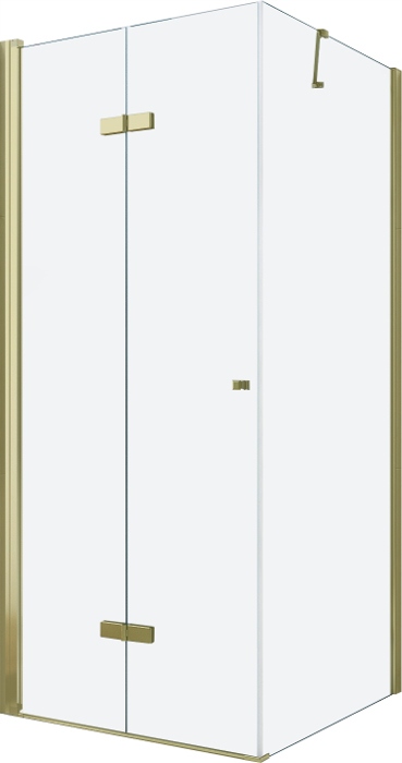 Mexen Lima sprchovací kút 90 x 80 cm Gold