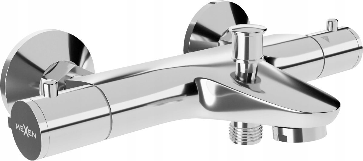 Vaňová batéria - MEXEN NOX - termostatické kúpele MIXER CHROM